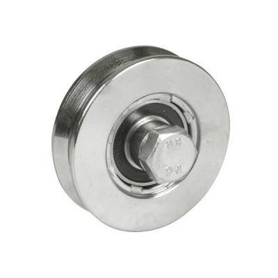 50 mm roue de rainure carrée avec une roulement à billes roue a gorge pour  portail - Cdiscount Bricolage