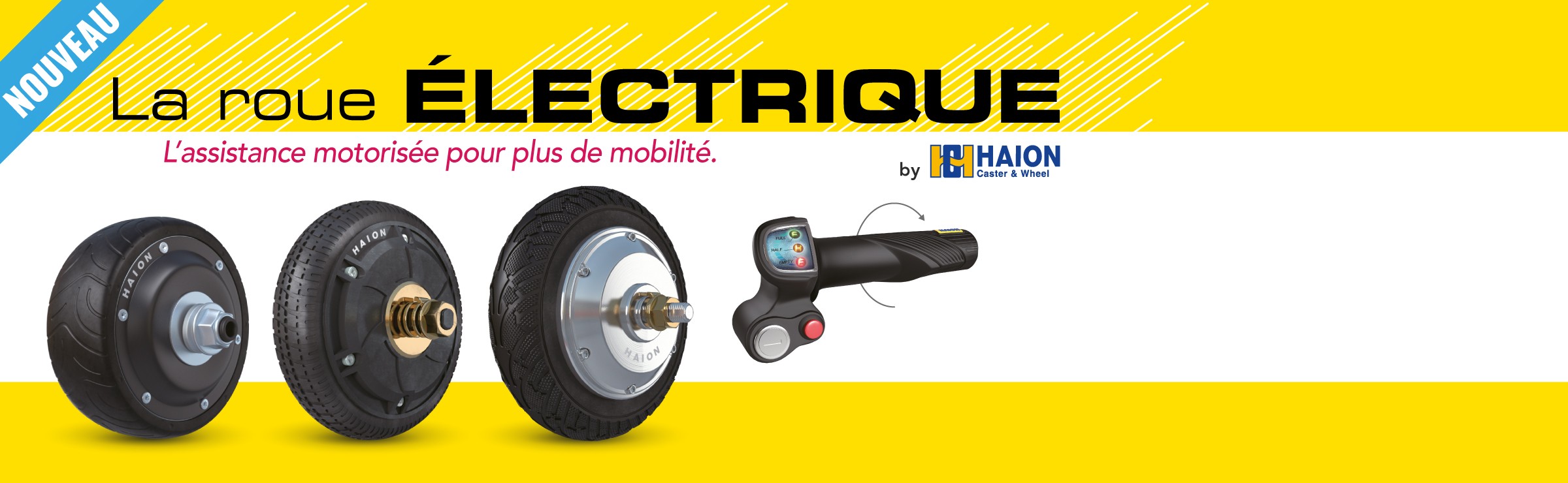 NOUVEAU : La roue électrique